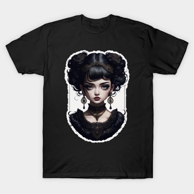 Nadja Doll Merch: The Artistic Fan-Made Universe T-Shirt by OutlawedElegance